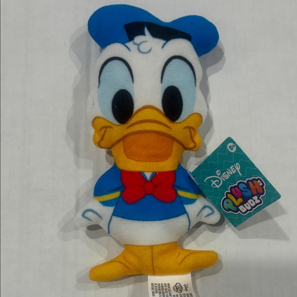 Disney Donald Duck Plush with Blue and Yellow Details